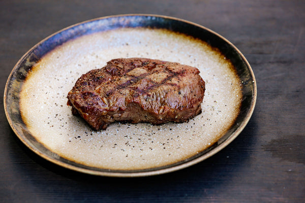 Bild eines gegarten Steaks