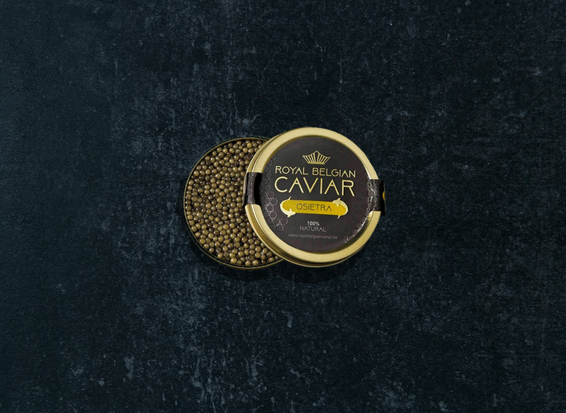 Osietra Label - Königlicher Belgischer Kaviar