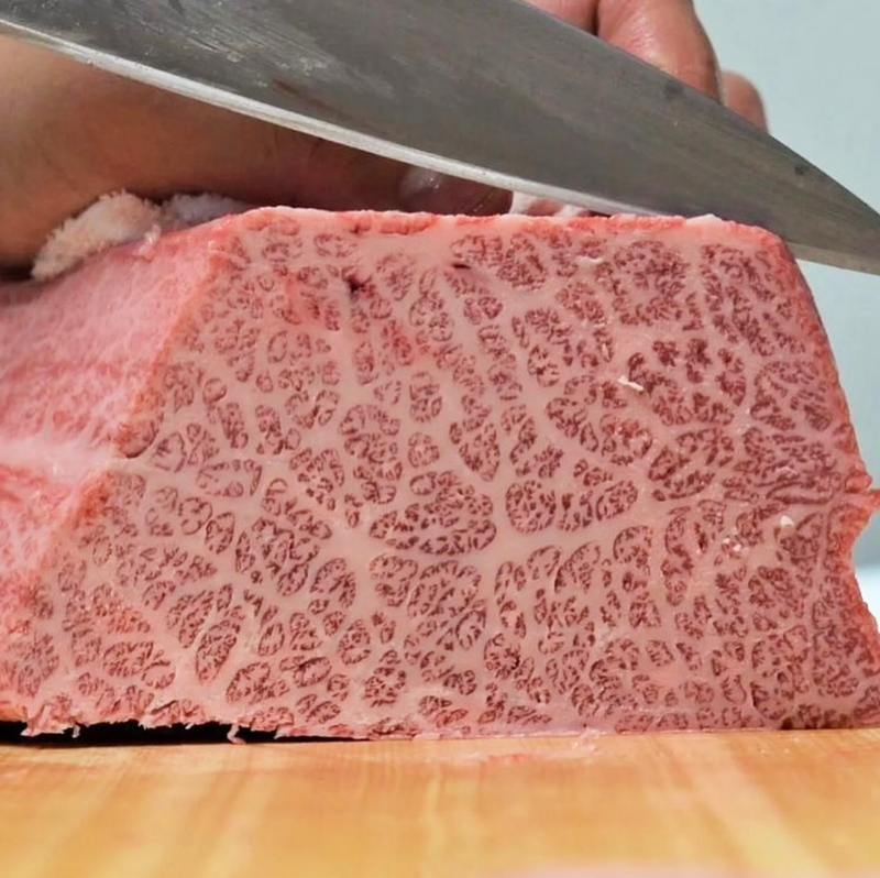 japanisches ozaki wagyu rindfleisch ribeye steak